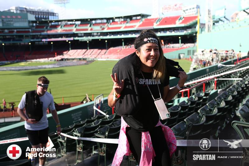 Picture of Araceli in the Spartan Race-Boston